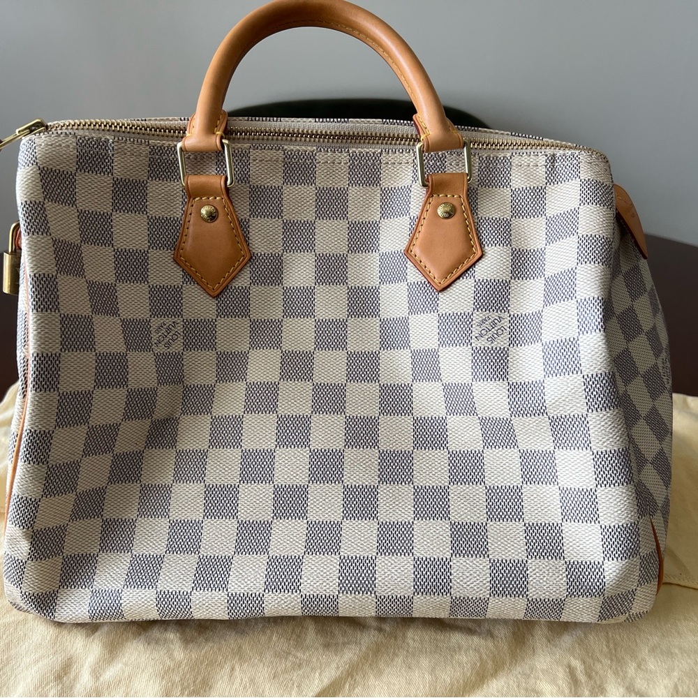 Louis Vuitton speedy NM 30 damier azur